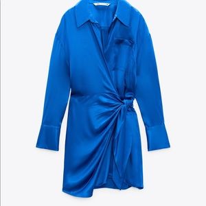 Zara Silk Wrap dress